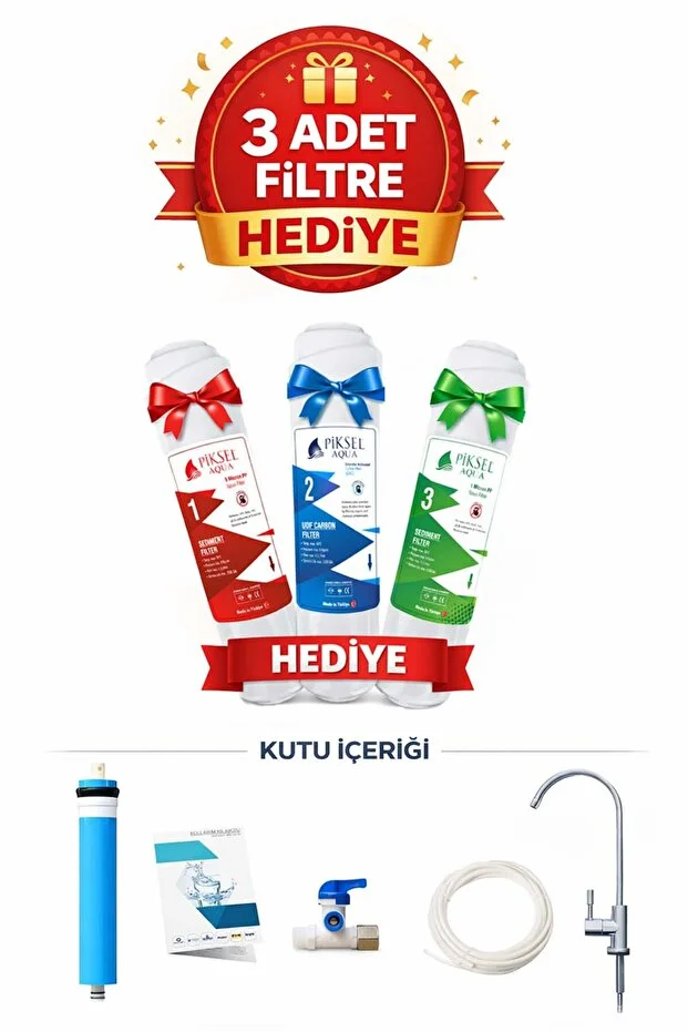 12 Aşamalı Alkali Standart Memb. Multimineralli Çelik Tanklı Su Arıtma Cihazı